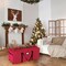 Hastings Home Hastings Home Rolling Christmas Tree Storage Duffel Bag, 12-feet Artificial Trees, Red Canvas 811393SVZ - alternate 2